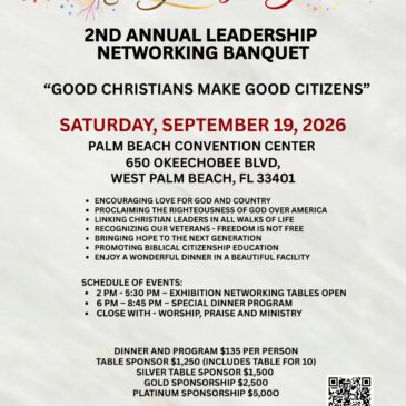 2026 ANNUAL LEADERSHIP NETWORKING BANQUET